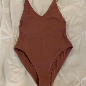 Mauve bodysuit
